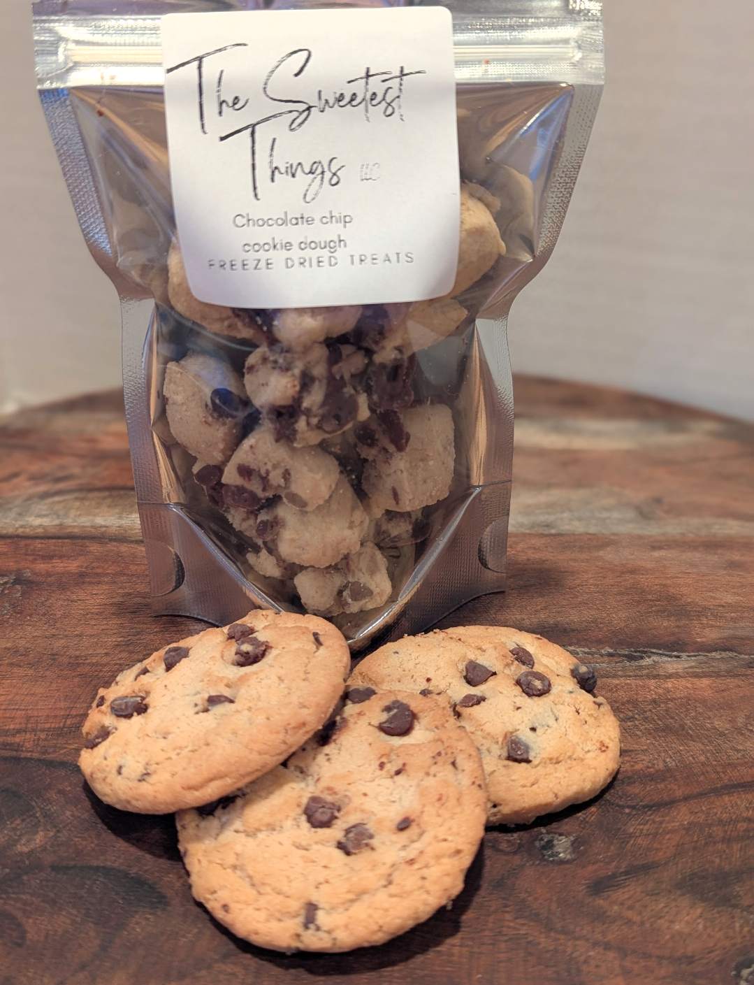 Freeze Dried chocolate chip cookie dough